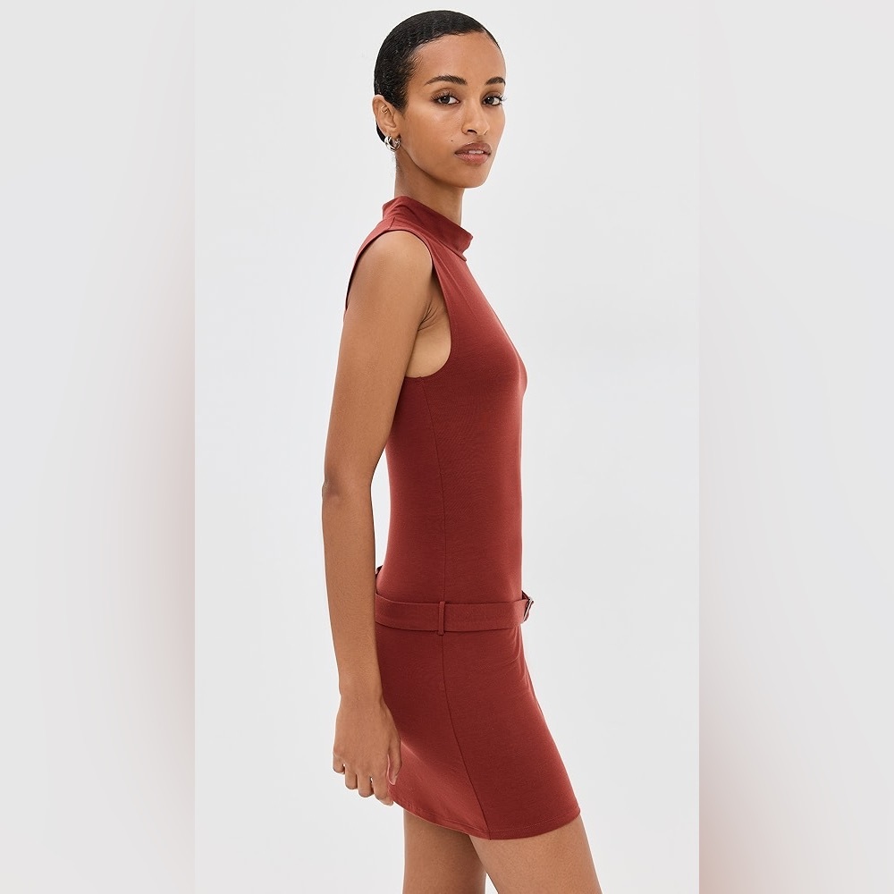 Reformation Jemma Belted Knit Mini Dress - Picture 3 of 7